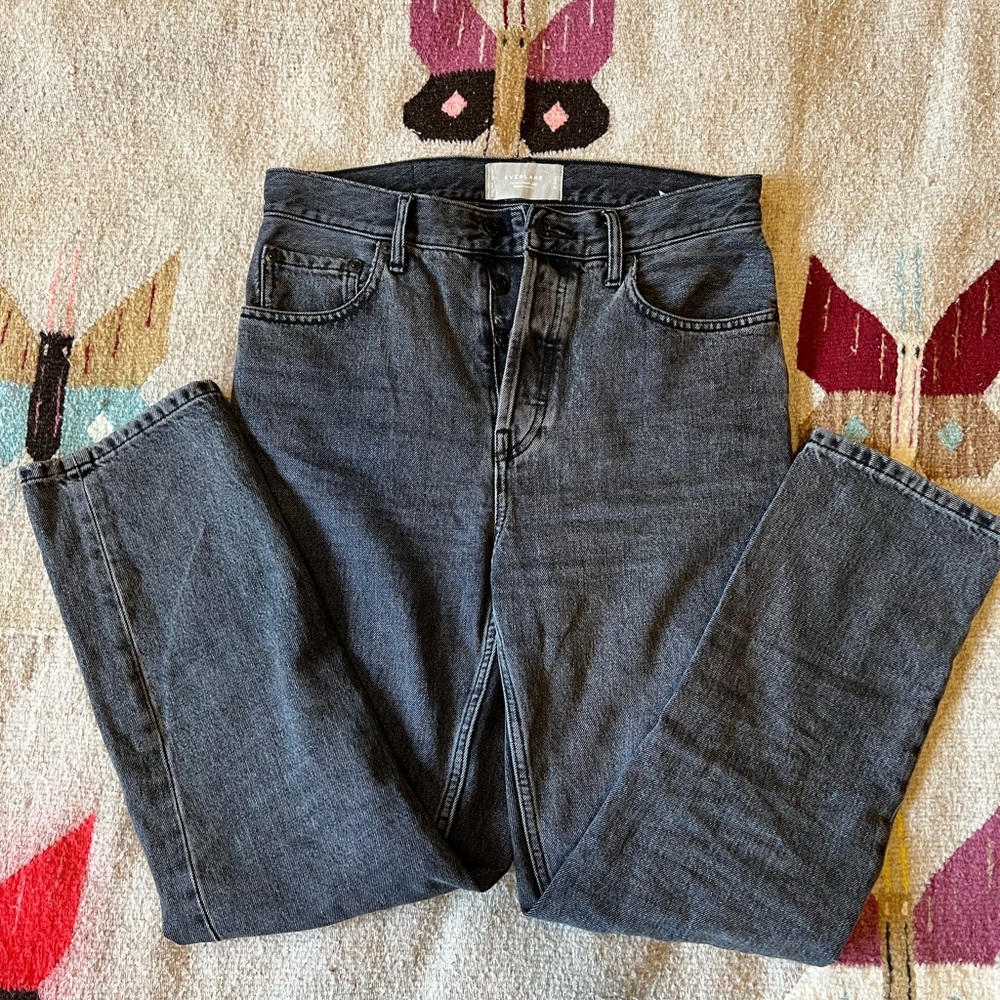 Everlane The 90’s Cheeky Jean Grey Ankle